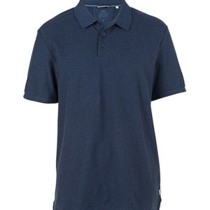 Men’s Cotton Polo Shirt-Navy