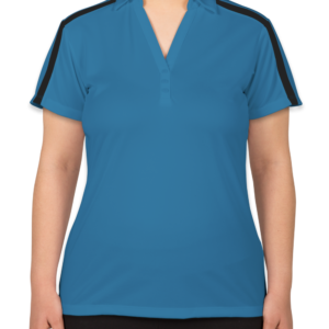 Womens Silk Touch Colorblock Performance Polo, 100% CTN 160 GSM (PFL-19325)